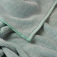 Washed Pebble Cotton-Blend Bathroom Towels